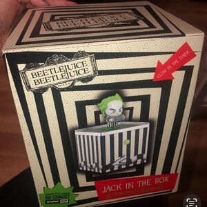 Beetlejuice Jack in the Box 3D Popcorn Container